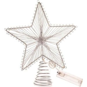 Světelná dekorace na baterky ve stříbrné barvě Startop – Dakls obraz