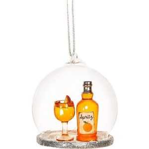 Skleněná ručně vyrobená vánoční ozdoba ø 8 cm Christmas Spritz – Sass & Belle obraz