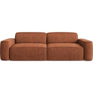 Žinylková pohovka v terakotové barvě 244 cm Omao – Makamii obraz