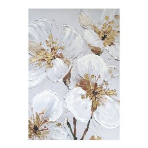 Obraz s ručně malovanými prvky 70x100 cm Petal Glow – Styler obraz