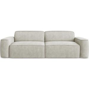 Krémová žinylková pohovka 244 cm Omao – Makamii obraz