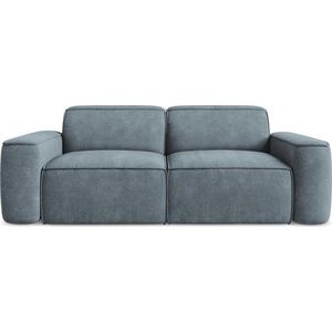 Šedomodrá žinylková pohovka 204 cm Omao – Makamii obraz