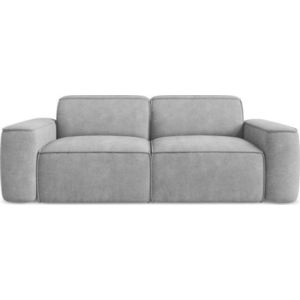 Světle šedá žinylková pohovka 204 cm Omao – Makamii obraz