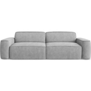 Světle šedá žinylková pohovka 244 cm Omao – Makamii obraz