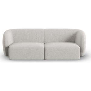 Světle šedá žinylková pohovka 188 cm Paolo – Milo Casa obraz