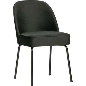 Černé sametové jídelní židle v sadě 2 ks Vogue – WOOOD obraz