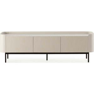 Krémový TV stolek 180x55x40 cm Willa – MOME obraz