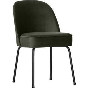 Tmavě zelené sametové jídelní židle v sadě 2 ks Vogue – WOOOD obraz