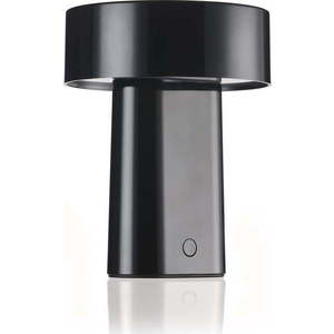 Černá plastová LED stolní lampa (výška 18 cm) Oblong – Zone obraz