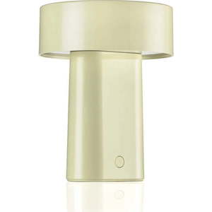 Světle zelená plastová LED stolní lampa (výška 18 cm) Oblong – Zone obraz