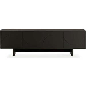 Černý TV stolek 180x55x40 cm Solei – MOME obraz