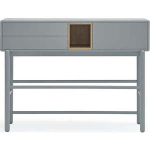 Modro-šedý konzolový stolek 35x120 cm Corvo – Teulat obraz