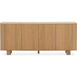 Komoda v dekoru dubu v přírodní barvě 180x75x40 cm Padoc – MOME obraz