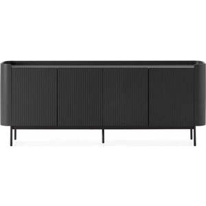 Černá komoda 200x80x40 cm Willa – MOME obraz