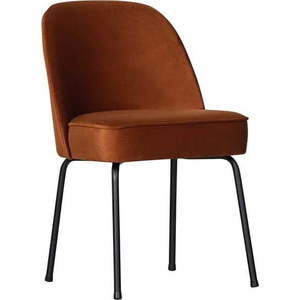 Sametové jídelní židle v sadě 2 ks v cihlové barvě Vogue – WOOOD obraz