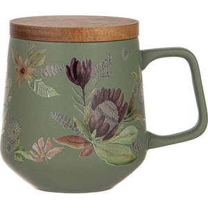 Zelený porcelánový hrnek 430 ml Leura – Ladelle obraz