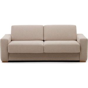 Béžová rozkládací pohovka 224 cm Anley – Kave Home obraz