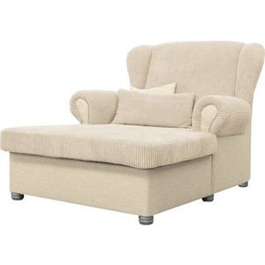 Béžová manšestrová lenoška Lord – Ropez obraz