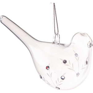 Skleněná vánoční ozdoba 6 cm Bird – Dakls obraz