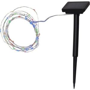 Venkovní solární LED řetěz s barevnými diodami Star Trading Dew Drop, délka 5 m obraz