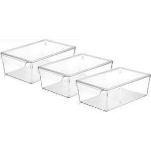 Plastový organizer do lednice 3 ks – Hermia obraz