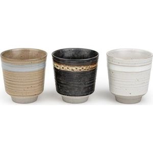 Keramické šálky v sadě 3 ks 200 ml Jari – Bredemeijer obraz