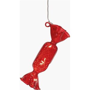 Červená závěsná vánoční světelná dekorace ø 1, 5 cm Hannah – Sirius obraz