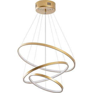 LED závěsné svítidlo ve zlaté barvě ø 50 cm Simit – Opviq lights obraz