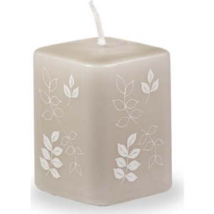 Šedobéžová svíčka Unipar Pure Beauty, doba hoření 12 h obraz