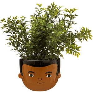 Hnědý květináč Sass & Belle My Kind of People Ezra obraz