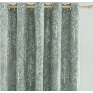 Zelené závěsy v sadě 2 ks 168x229 cm Alder Trees – Catherine Lansfield obraz