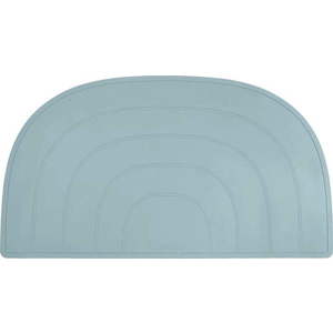 Modré silikonové prostírání Kindsgut Rainbow, 47 x 26 cm obraz