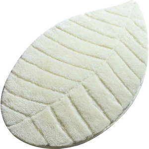 Krémová koupelnová předložka 60x100 cm Jungle Leaf – Foutastic obraz