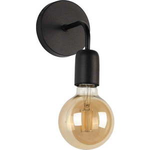 Černé kovové nástěnné svítidlo Mosso – Squid Lighting obraz