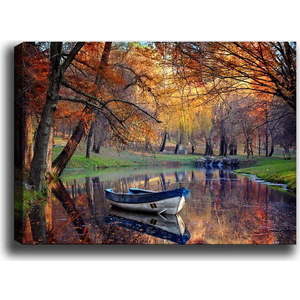 Obraz Tablo Center Boat Lake, 70 x 50 cm obraz