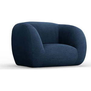 Modré křeslo z textilie bouclé Essen – Cosmopolitan Design obraz