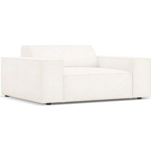 Béžové křeslo z textilie bouclé Jodie – Micadoni Home obraz