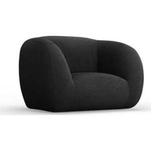 Tmavě šedé křeslo z textilie bouclé Essen – Cosmopolitan Design obraz