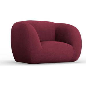 Vínové křeslo z textilie bouclé Essen – Cosmopolitan Design obraz