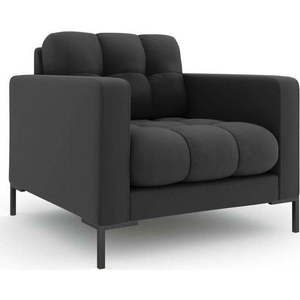 Tmavě šedé křeslo Bali – Cosmopolitan Design obraz