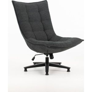 Tmavě šedé křeslo Cave – Marckeric obraz