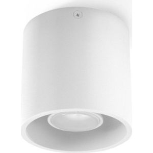 Bílé stropní svítidlo Sollux Roda obraz