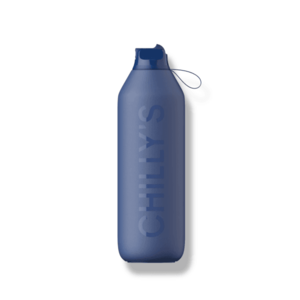 Termoláhev Chilly's Bottles - velrybí modrá 1000ml, edice Series 2 Flip obraz