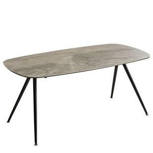 home24 JÍDELNÍ STŮL, šedá, černá, 175/85/75 cm obraz