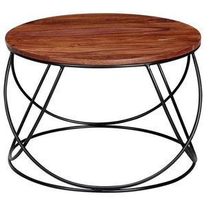 MID.YOU KONFERENČNÍ STOLEK, barvy sheesham, dřevo, 60/60/40 cm obraz