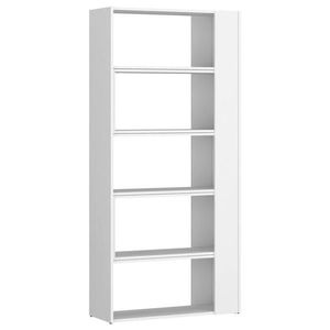 Modern Living REGÁL, bílá, 82-146/180/35 cm obraz