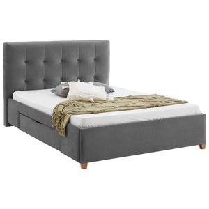 Carryhome ČALOUNĚNÁ POSTEL, 180/200 cm, šedá obraz