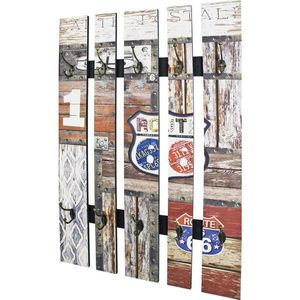 Carryhome NÁSTĚNNÁ ŠATNA, 65/100/9 cm obraz