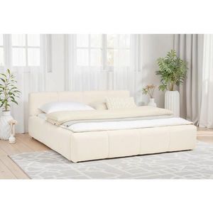Livetastic ČALOUNĚNÁ POSTEL, 180/200 cm, béžová obraz