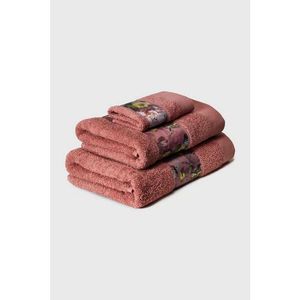 Essenza SADA RUČNÍKŮ A OSUŠEK, tmavě růžová obraz